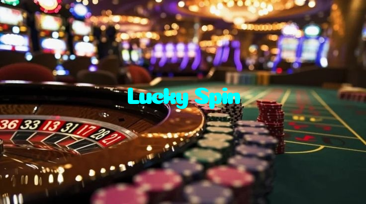 Lucky Spin casino presented on mobile device in Pakistan with slots and live games